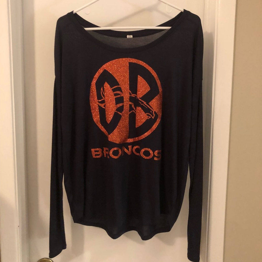 Denver Broncos long sleeve slouch shirt